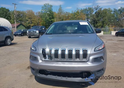 2014 Jeep Cherokee Sport из США, поврежденный, VIN 1C4PJMAB3EW121550